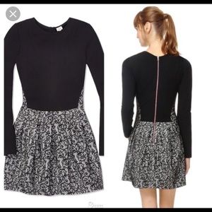 Aritzia Wilfred Tartine Style Black Dress